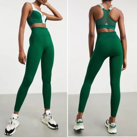 IVY PARK Pants - adidas x IVY PARK Circular Knit 3 Stripes Tights
